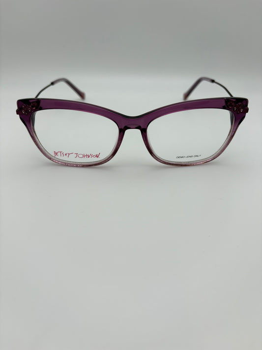 Betsey Johnson Glasses - Birthday Babe / Purple