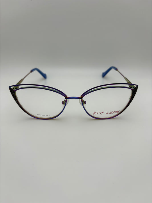 Betsey Johnson Glasses - Trifecta / Oil Spill