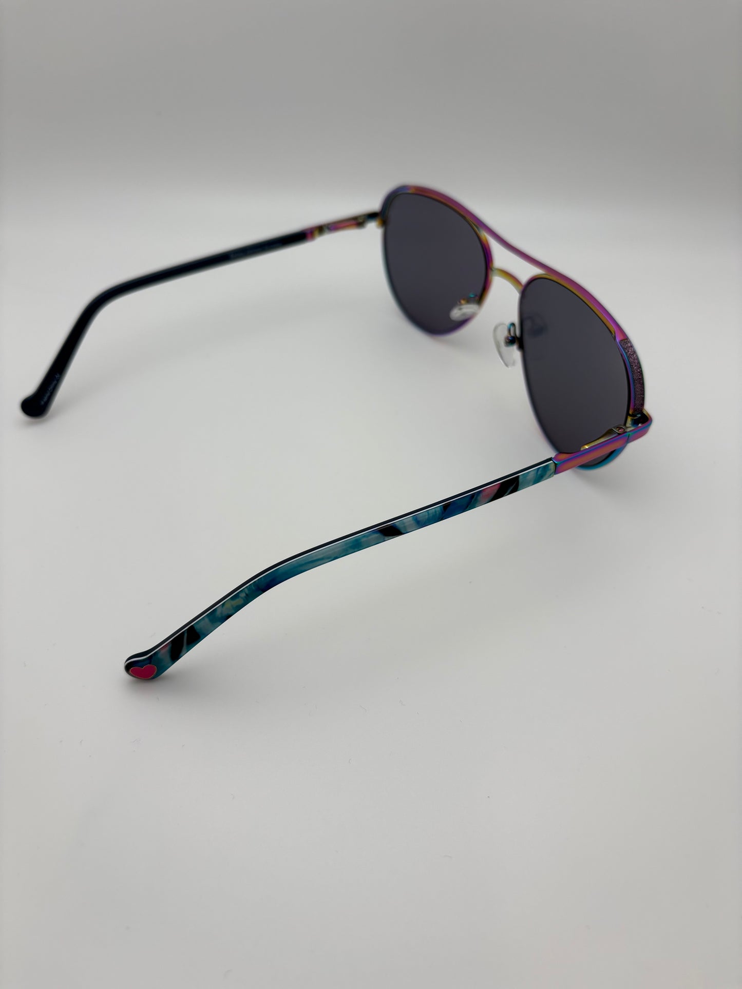 Betsey Johnson Sunglasses - Foxy / Oil Spill