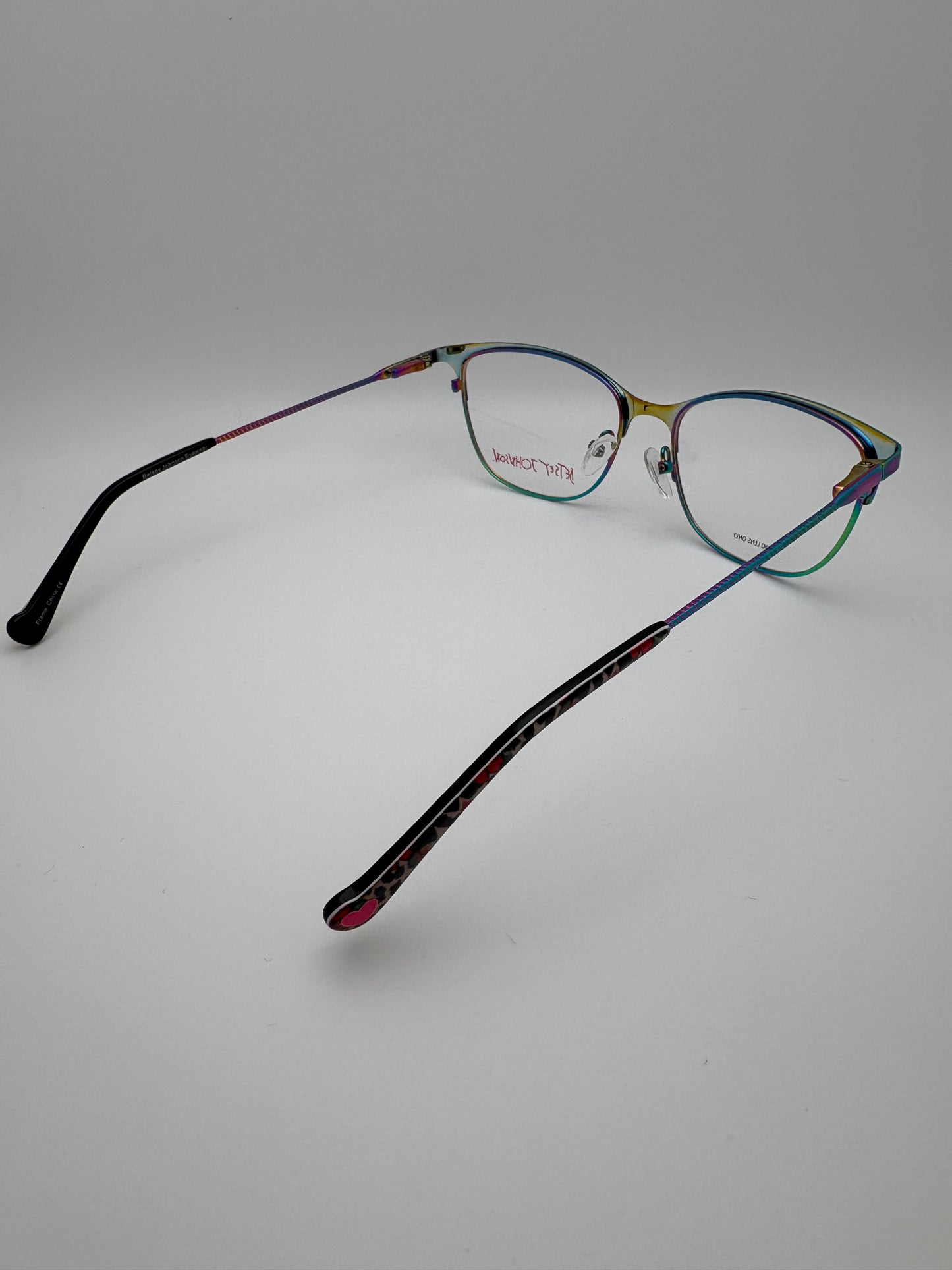 Betsey Johnson Glasses - Smarty Pants / Oil Spill