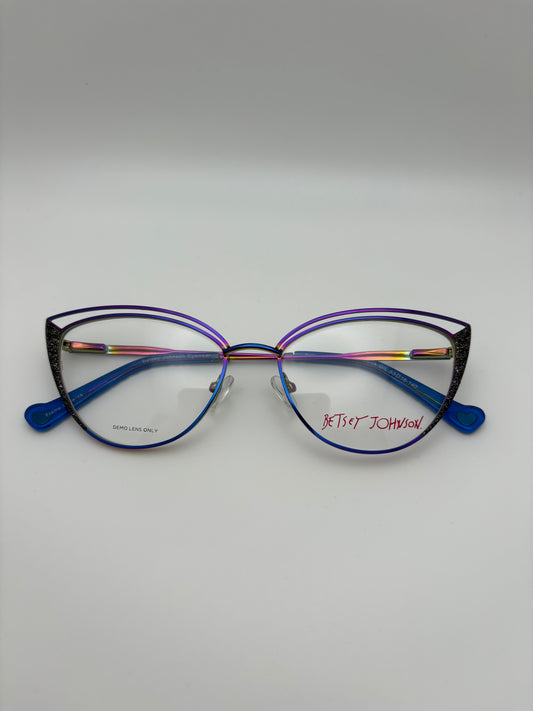 Betsey Johnson Glasses - Trifecta / Oil Spill