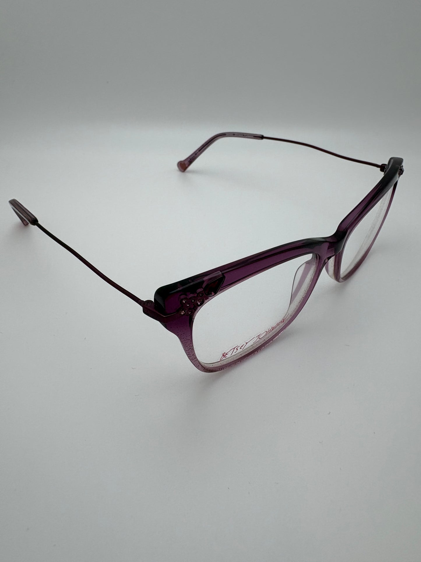 Betsey Johnson Glasses - Birthday Babe / Purple