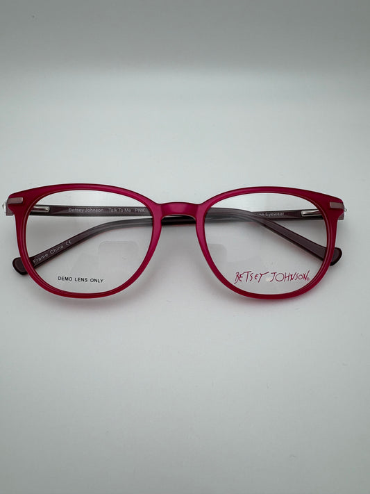 Betsey Johnson Glasses - Talk To Me / Pink