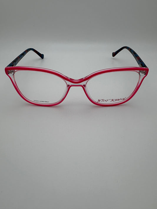 Betsey Johnson Glasses - Glow Up / Pink