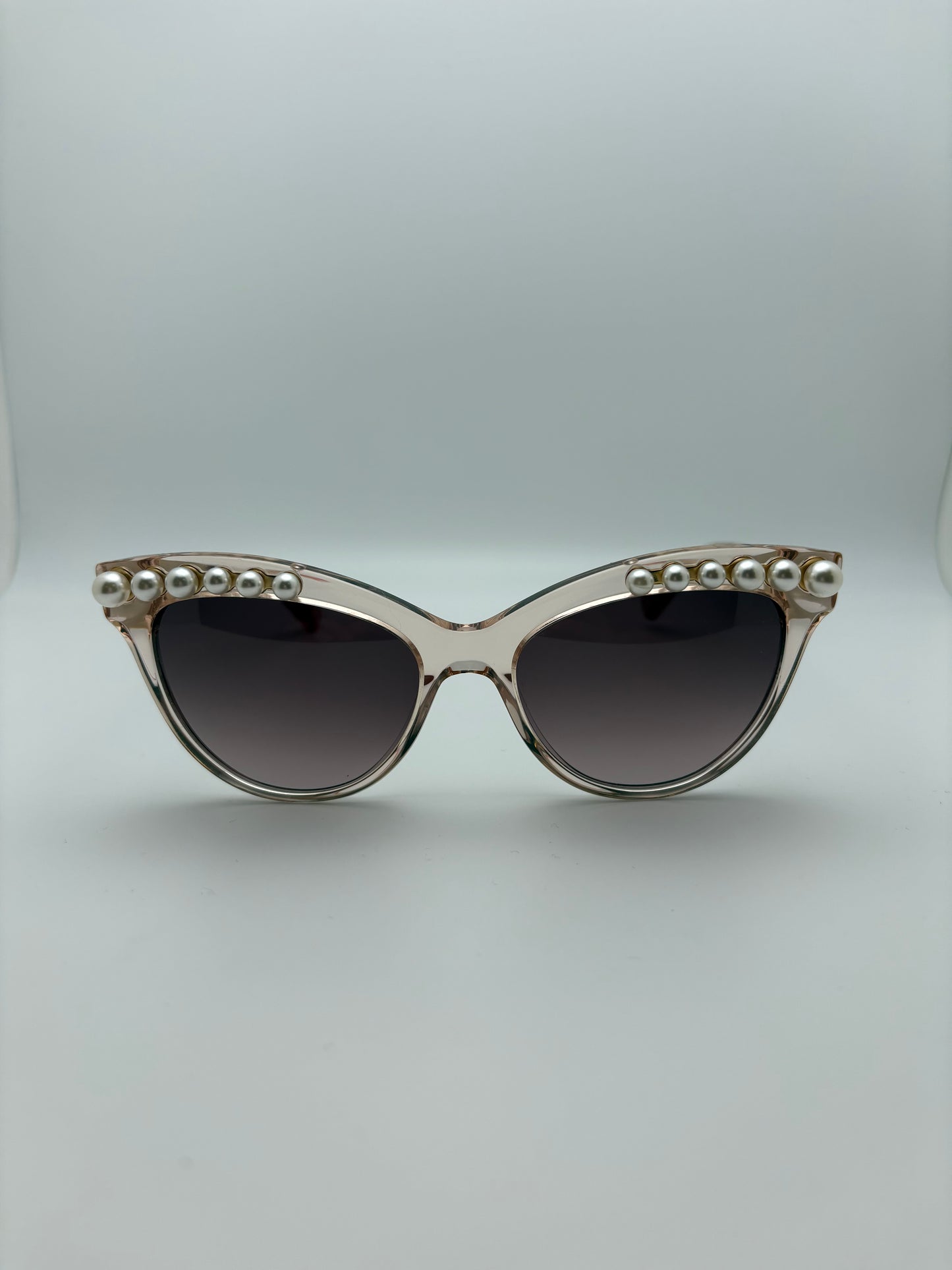 Betsey Johnson Sunglasses - Kitty Pearls / Tan