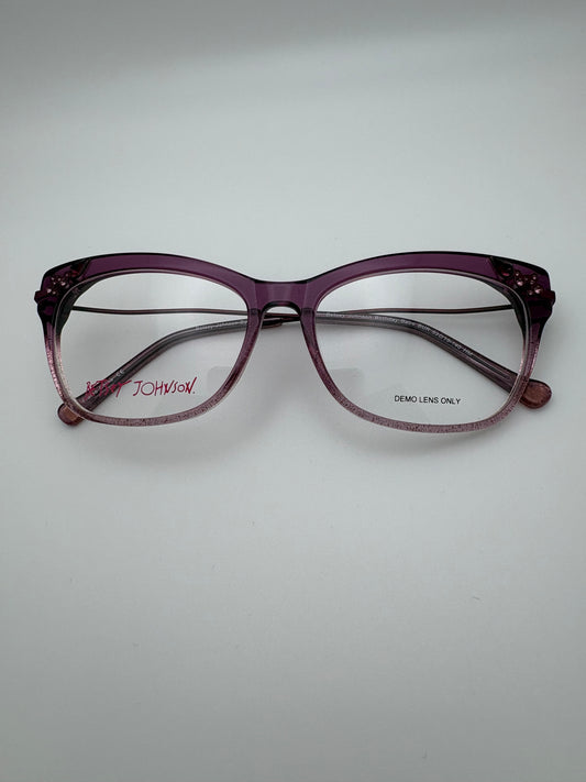 Betsey Johnson Glasses - Birthday Babe / Purple