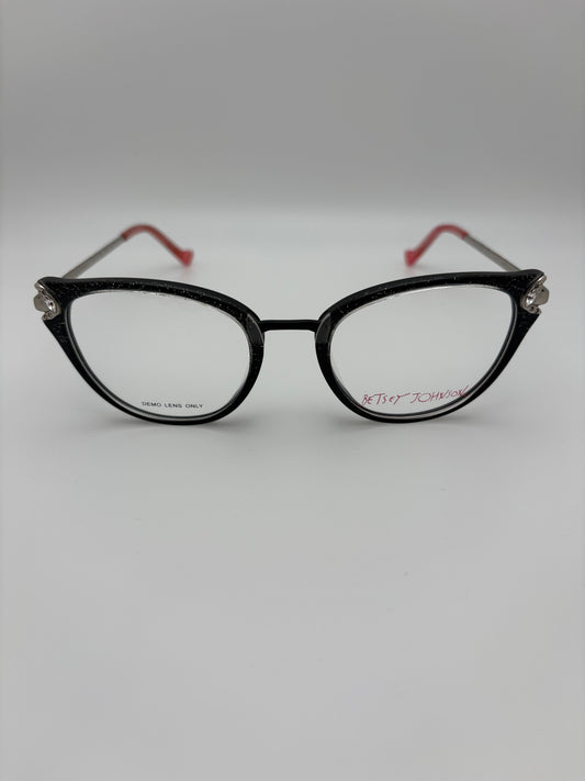 Betsey Johnson Glasses - Bling / Black